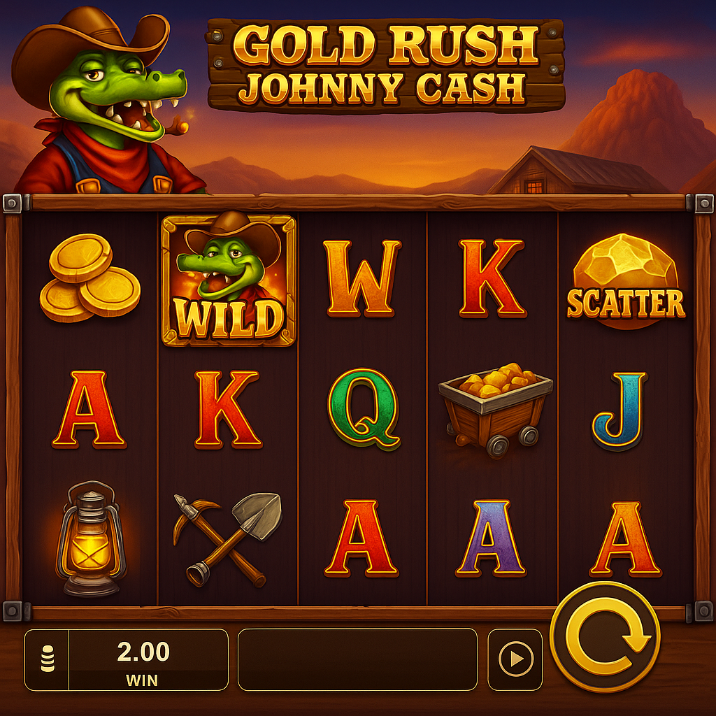 FunBet - Gold Rush with Johnny Cash Slot Game