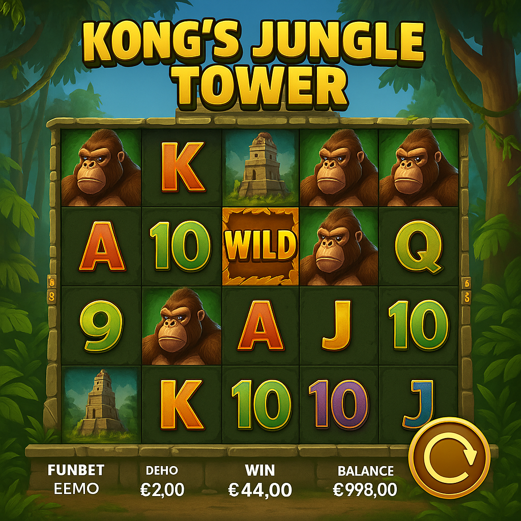FunBet - Kong's Jungle Tower Slot Game